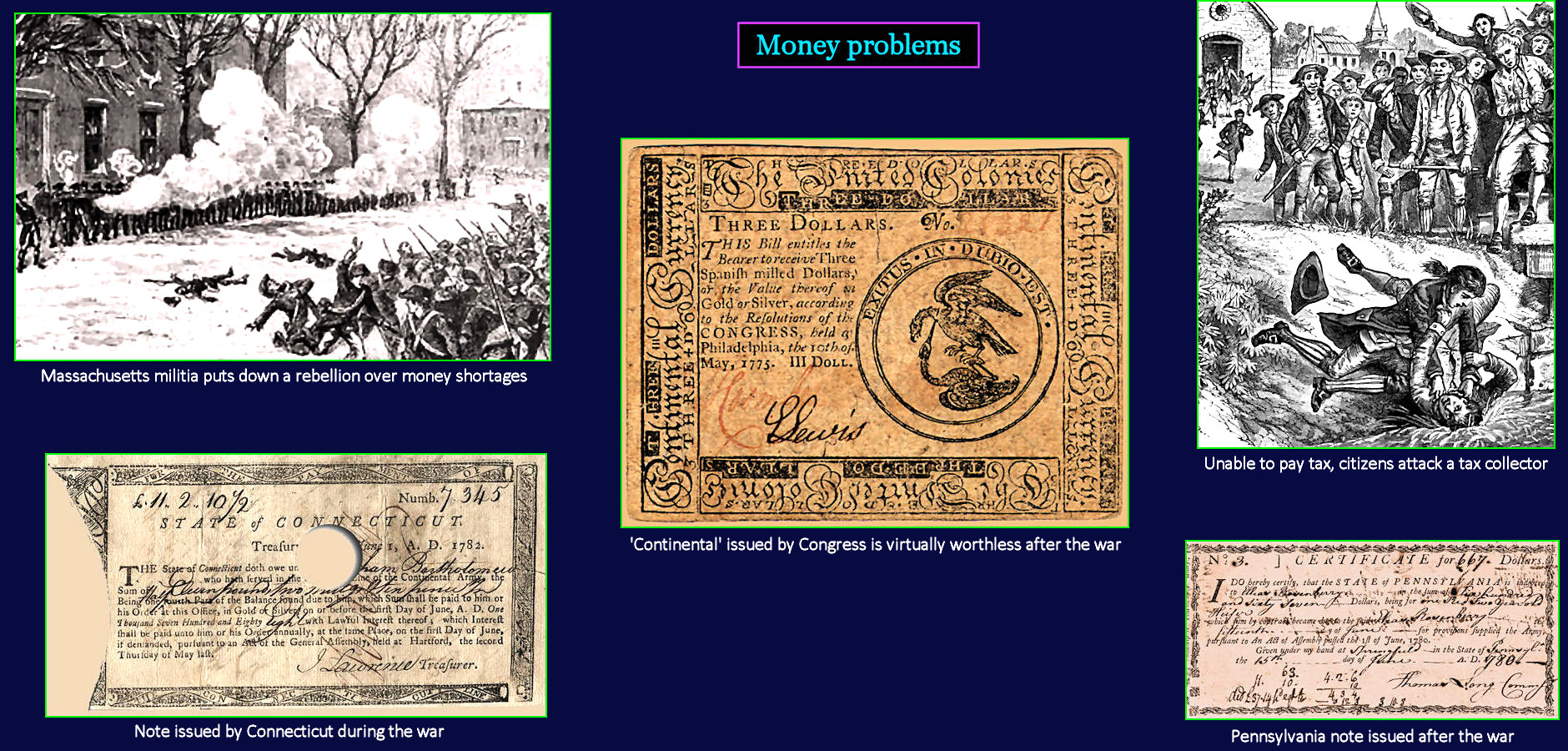 Shays' Rebellion, 1786